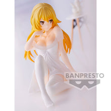 Load image into Gallery viewer, Free UK Royal Mail Tracked 24hr delivery Beautiful statue of Misaki Shokuhou (5th rank Level 5 Esper) from the popular anime series A certain Scientific Railgun. This figure is launched by Banpresto as part of their latest Relax Time collection. The creator did a fabulous work on this piece, showing Misaki posing elegantly in her night dress. This PVC statue stands at 11cm tall, and packaged in a gift / collectible box from Bandai.