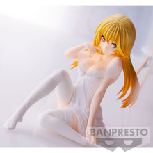 Load image into Gallery viewer, Free UK Royal Mail Tracked 24hr delivery Beautiful statue of Misaki Shokuhou (5th rank Level 5 Esper) from the popular anime series A certain Scientific Railgun. This figure is launched by Banpresto as part of their latest Relax Time collection. The creator did a fabulous work on this piece, showing Misaki posing elegantly in her night dress. This PVC statue stands at 11cm tall, and packaged in a gift / collectible box from Bandai.