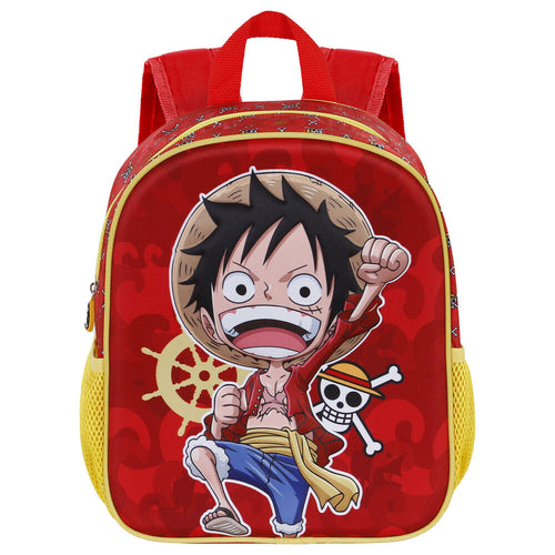Free UK Royal Mail Tracked 24hr delivery </strong></span></p> <p><strong>Official One Piece - Luffy 3D kids anime bag/backpack. This super cute bag/backpack is launched by TOEI ANIMATION as part of their latest collection.</strong></p> <p><strong>Amazing 3D design of Monkey. D Luffy on the front of the bag/backpack. This backpack has two side pockets, one main compartment and adjustable shoulder straps.
