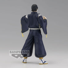 Load image into Gallery viewer, Free UK Royal Mail Tracked 24hr delivery  Cool statue of Noritoshi Kamo from the popular anime Jujutsu Kaisen. This amazing figure is launched by Banpresto as part of their latest collection.  The creator did a smashing job on this piece, created in excellent detail showing Noritoshi Kamo posing in his Kyoto Jujutsu High uniform.   This PVC statue stands at 16cm tall, and packaged in a gift/collectible box from Bandai.  Official brand: Banpresto /Bandai
