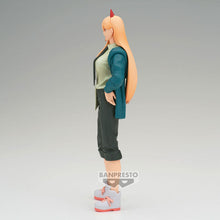 Load image into Gallery viewer, Free UK Royal Mail Tracked 24hr delivery  Stunning statue of Power from the popular anime series Chainsaw Man. This figure is launched by Banpresto as part of their latest Chain Spirits series Vol. 4.   This figure is created meticulously, showing Power posing in her uniform and her hoodie hanging over her shoulder. This figure can really pull the audience right back into the anime. -  Stunning ! 
