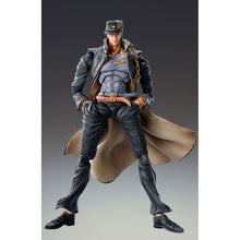 Load image into Gallery viewer, Free UK Royal Mail Tracked 24hr delivery   Premium articulated statue figure set of Jotaro Kujo from the popular anime series Jojo&#39;s Bizarre Adventure. This amazing figure set is launched by Good Smile Company as part of their latest Super Action Statue collection.   The creator did a smashing job finishing this set, set includes premium articulated statue of Jotaro (14 point articulation), 6 pairs of hands, and knee pads. 

