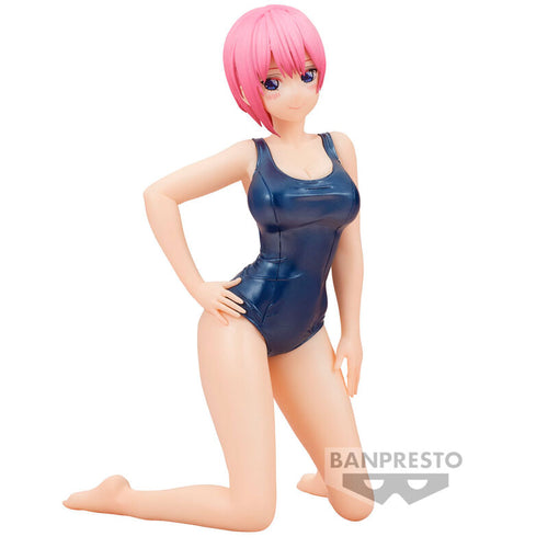 Free UK Royal Mail Tracked 24hr delivery   Beautiful statue of Ichika Nakano from the popular anime series The Quintessential Quintuplets. This figure is launched by Banpresto as part of their latest Celestial Vivi collection.   The creator did an amazing job creating this piece, bringing the character to life. Showing Ichika Nakao posing elegantly in her swimsuit.   This PVC statue stands at 15cm tall, and packaged in a gift / collectible box from Bandai.