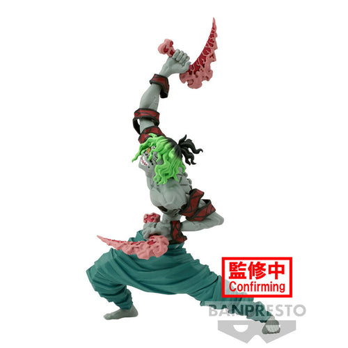 Free UK Royal Mail Tracked 24hr delivery   Impressive statue of Gyutaro from the popular anime series Demon Slayer. This figure is launched by Banpresto as part of their latest Vibration Stars collection.  This figure is created marvelously, showing the Upper rank six demon 
