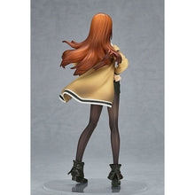 Load image into Gallery viewer, Free UK Royal Mail Tracked 24hr delivery Impressive statue of Kurisu Makise from the popular anime Steins;Gate. This beautiful figure is launched by Good Smile Company as part of their latest Pop Up Parade collection. This figure is created stunningly, showing Kurisu posing amazingly in her uniform. From the hair, facial expression, all the way down to the creases of the clothing, all created in immense detail.