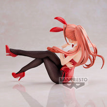 Load image into Gallery viewer, Free UK Royal Mail Tracked 24hr delivery Elegant statue of Natsuha Arisugawa from the popular anime video game franchise IDOLMASTER. This figure is launched by Banpresto as part of their latest Espresto collection - SHINYCOLORS - Fascination and Stockings. This statue of Natsuha is created meticulously, showing Natsuha posing in her amazing bunny outfit, stockings and heels. This PVC figure stands at 12cm tall, and packaged in a gift/collectible box from Bandai.