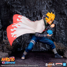 Load image into Gallery viewer, Free UK Royal Mail Tracked 24hr delivery
Stunning statue of Minato Namikaze (Fourth Hokage of Konoha) from the legendary anime Naruto Shippuden. This statue is launched by Banpresto as part of their latest F Collosseum collection. - Celebrating over 25 years of Naruto.
The creator did an amazing job with this piece, showing Minato posing in battle, and ready to unleash his Flying Thunder God Technique. -Stunning!
This PVC statue stands at 12cm tall, and packaged in gift/collectible box from Bandai.
O