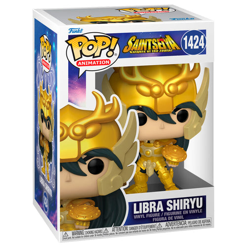 Free UK Royal Mail Tracked 24hr Delivery  Amazing Pop vinyl figure from Funko POP Animation. This figure of Libra Shiryu from the classic anime Saint Seiya stands at 9cm tall. The figure is packaged in a window display box by Funko.   Official brand: Funko  Excellent gift for any Saint Seiya fan. 