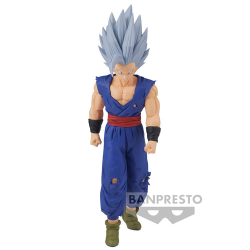 Free UK Royal Mail Tracked 24hr delivery    Striking statue of Son Gohan (Beast mode) from the legendary anime Dragon Ball Super. This figure is launched by Banpresto as part of their latest SOLID EDGE WORKS series vol.14.   The sculptor has completed this piece in spectacular fashion, showing Son Gohan posing in Beast mode (or Final Gohan), wearing his demon outfit, ready for battle. - Super cool !   This PVC statue stands at 19cm tall, and packaged in a gift/collectible box from Bandai. 