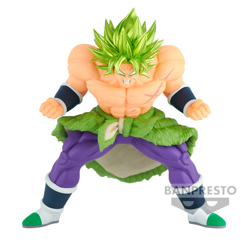 Free UK Royal Mail Tracked 24hr delivery   Spectacular statue of Broly from the legendary anime Dragon Ball Super. This amazing figure is launched by Banpresto as part of their latest Blood Of Saiyans Special collection - Vol.17.   This statue is created superbly, showing Broly posing in battle mode. Created in immense detail, and the creator has finished the hairstyle with a metallic chrome effect. - Truly Amazing !