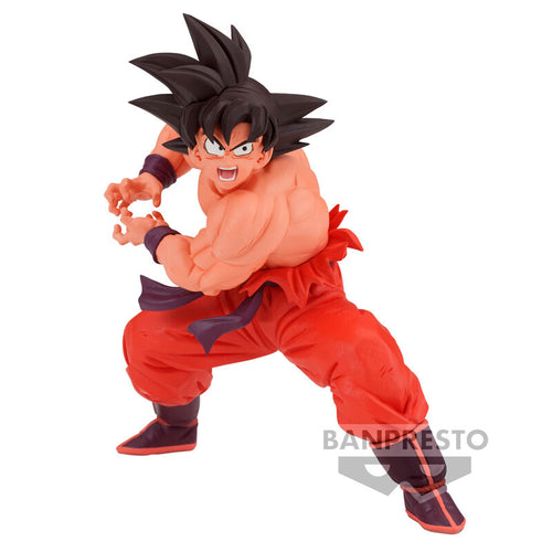 Free UK Royal Mail Tracked 24hr delivery   Incredible figure of Son Goku from the legendary anime Dragon Ball Z. This amazing statue is launched by Banpresto as part of their latest Match Makers collection.  This figure is created in immense detail, showing Son Goku posing in battle mode, ready to unleash his primary move 
