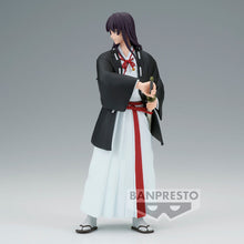 Load image into Gallery viewer, Free UK Royal Mail Tracked 24hr delivery Remarkable statue of Toma from the popular anime series Hell's Paradise. This spectacular statue is launched by Banpresto as part of their latest DXF series. This figure is created meticulously, showing Toma posing in his executioner uniform from the Yamada Asaemon clan. - Truly stunning ! This PVC statue stands at 17cm tall, and packaged in a gift/collectible box from Bandai. Official brand: Banpresto / Bandai