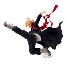 Load image into Gallery viewer, Free UK Royal Mail Tracked 24hr delivery   Astonishing statue of Manjiro Sano from the popular anime series Tokyo Revengers. This amazing figure is launched by Banpresto as part of their new Expresto Excite Motions collection.  This statue is created meticulously, showing Manjiro posing in battlemode in mid-air. - Breathtaking !   This PVC figure stands at 20cm tall, and packaged in a gift/collectible box from Bandai.

