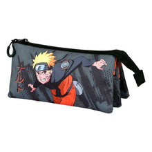 Load image into Gallery viewer, Free UK Royal Mail Tracked 24hr delivery   Official Naruto pencil case. This pencil case is launched by Karactermania as part of their latest collection.   The pencil case has a main compartment zip, once unzipped the pencil case splits into three sections, and the middle compartment will have another zip closure. - Excellent design, and great for school/college. 

