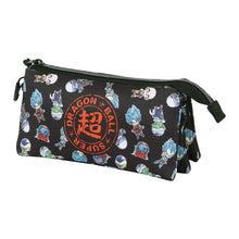 Load image into Gallery viewer, Free UK Royal Mail Tracked 24hr delivery   Official Dragon Ball Andriod pencil case. This pencil case is launched by Karactermania as part of their latest collection.   The pencil case has a main compartment zip, once unzipped the pencil case splits into three sections, and the middle compartment will have another zip closure.  Excellent design, and great for school/college. 
