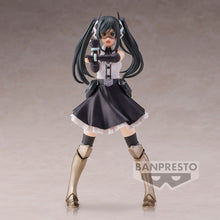 Load image into Gallery viewer, Free UK Royal Mail Tracked 24hr delivery Beautiful statue of Piltz Dunant (known as Lady Black) from the popular anime Shy. This figure is launched by Banpresto as part of their latest collection. This statue is created in excellent fashion, showing Lady Black posing battle mode in her uniform. - Stunning ! This PVC statue stands at 17cm tall, and packaged in a gift/collectible box from Bandai.