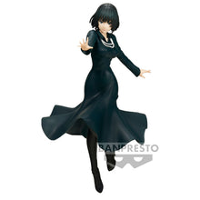 Load image into Gallery viewer, Free UK Royal Mail Tracked 24hr delivery
Remarkable statue of Fubuki (known by her hero alias Blizzard of Hell) from the popular anime series One Punch Man.
This statue is created in excellent fashion showing Fubuki posing elegantly in battle mode. - Stunning!
This PVC statue stands at 18cm tall, and packaged in a gift/collectible box from Bandai.
Official brand: Bandai / Banpresto
EAN: 4983164889659
Excellent gift for any One Punch Man fan.
This is not a toy but a collectible object for adults or