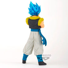 Load image into Gallery viewer, Free UK Royal Mail Tracked 24hr delivery Spectacular statue of Gogeta from the legendary anime Dragon Ball Super. This amazing figure is launched by Banpresto as part of their latest Blood Of Saiyans Special collection - Special XVIII This statue is created in excellent fashion, showing Gogeta posing in Metamoran vest. The statue is created in immense detail, and the creator has finished the hairstyle with a metallic chrome effect. - Truly Amazing !