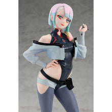 Load image into Gallery viewer, Free UK Royal Mail Tracked 24hr delivery
Beautiful statue of Lucy from the popular anime Cyberpunk Edgerunners. This striking figure is launched by Good Smile Company as part of their latest Pop Up Parade collection.
This figure of Lucy is created meticulously, showing Lucy posing in her Futuristic/retro style makeup and her Edgerunners uniform. - Stunning ! 