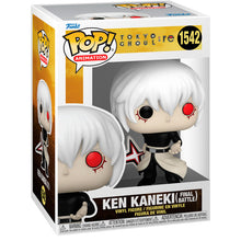 Load image into Gallery viewer, Free UK Royal Mail Tracked 24hr Delivery  Amazing Pop vinyl figure from Funko POP Animation. This figure of Ken Kaneki stands at around 9cm tall. The figure is packaged in a window display box by Funko.   Excellent gift for any Hunter x Hunter fan.    Official Brand: Funko Pop   Not suitable for children under the age of 3 
