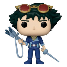 Load image into Gallery viewer, Free UK Royal Mail Tracked 24hr Delivery Amazing Pop vinyl figure from Funko POP Animation. This figure of Spike Spiegel from the classic anime series Coboy Bebop stands at 9cm tall. The figure is packaged in a window display box by Funko. Official brand: Funko EAN: 889698580243 Excellent gift for any Cowboy Bebop fan.