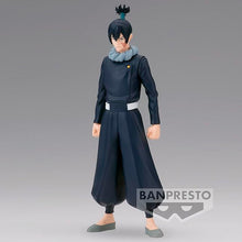 Load image into Gallery viewer, Free UK Royal Mail Tracked 24hr delivery   Cool figure of Kokichi Muta from the popular anime series Jujutsu Kaisen. This stunning statue is launched by Banpresto as part of their latest Cranenking collection.   This statue is created meticulously, showing Kokichi posing in his Jujutsu High uniform.   This PVC figure stands at 16cm tall, and packaged in a gift/collectible box from Bandai.
