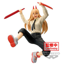 Load image into Gallery viewer, Free UK Royal Mail Tracked 24hr delivery
Stunning statue of Power from the popular anime series Chainsaw Man. This super cool statue is launched by Banpresto as part of their latest Vibration Stars Collection.
This creator did a spectacular job producing this piece, showing Power posing amazingly wearing her uniform, in battle, and holding her blood knives. - Stunning!
This PVC statue stands at 12cm tall, and packaged in a gift/collectible box from Bandai.
Official brand: Banpresto / Bandai
EAN: 49