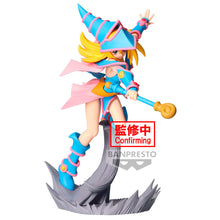 Load image into Gallery viewer, Free UK Royal Mail Tracked 24hr delivery
Beautiful statue of Dark Magician Girl from the legendary anime Yu-Gi-Oh!. This amazing statue is launched by Banpresto as part of their latest Senkozekkei collection.
This statue is created stunningly, showing the Dark Magician Girl posing elegantly in battle. Captured in motion perfectly. - Stunning!