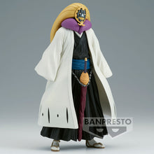 Load image into Gallery viewer, Free UK Royal Mail Tracked 24hr delivery 
Striking figure of Mayuri Kurotsuchi (captain of the 12th Division in the Gotei 13) from the popular anime series BLEACH. This statue is launched by Banpresto as part of their latest Solid and Souls collection.
This figure is created in excellent detail, showing Mayuri posing in his soul reaper uniform, and with his zampakuto (Ashisogi Jizō) attached. From the makeup/mask all the way down to the creases of the clothing, all created in immense detail. - Stunning!