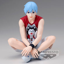 Load image into Gallery viewer, Stunning figure of Tetsuya Kuroko (He was the Phantom Sixth Player of the Generation of Miracles) from the popular anime Kuroko's Basketball. This statue is launched by Banpresto as part of their latest collection. Adapted from the movie - Last Game.
This statue is crated meticulously, showing Tetsuya posing in his Last Game kit, number 11, and with his pet #2 (included). - Stunning!