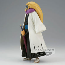 Load image into Gallery viewer, Free UK Royal Mail Tracked 24hr delivery 
Striking figure of Mayuri Kurotsuchi (captain of the 12th Division in the Gotei 13) from the popular anime series BLEACH. This statue is launched by Banpresto as part of their latest Solid and Souls collection.
This figure is created in excellent detail, showing Mayuri posing in his soul reaper uniform, and with his zampakuto (Ashisogi Jizō) attached. From the makeup/mask all the way down to the creases of the clothing, all created in immense detail. - Stunning!