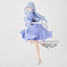Load image into Gallery viewer, Free UK Royal Mail Tracked 24hr delivery
Elegant statue of Elmesia El Ru Sarion from the popular anime series That Time I Got Reincarnated as a Slime. This beautiful statue is launched by Banpresto as part of their latest collection.
This figure is sculpted beautifully, showing Elmesia posing gracefully. From the facial expression, hair, and all the way down to the creases on the clothing, created in excellent detail - Stunning! .
This statue stands at 21cm tall, and packaged in a gift/collectible box