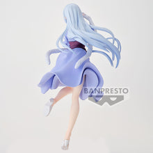 Load image into Gallery viewer, Free UK Royal Mail Tracked 24hr delivery
Elegant statue of Elmesia El Ru Sarion from the popular anime series That Time I Got Reincarnated as a Slime. This beautiful statue is launched by Banpresto as part of their latest collection.
This figure is sculpted beautifully, showing Elmesia posing gracefully. From the facial expression, hair, and all the way down to the creases on the clothing, created in excellent detail - Stunning! .
This statue stands at 21cm tall, and packaged in a gift/collectible box