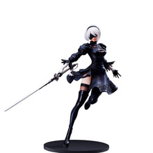 Load image into Gallery viewer, Free UK Royal Mail Tracked 24hr delivery
Exceptional statue of 2B (YoRHa No. 2 Type B) from the popular video Nier: Automata. This amazing statue set is launched by SQUARE ENIX as part of their latest collection.
This statue set is created meticulously, showing 2B posing beautifully in her battle leather outfit, and holding her sword -Stunning !
This PVC statue stands at 18cm tall, and packaged in a gift / collectible box from SQUARE ENIX.
Official brand: SQUARE ENIX
EAN: 4988601373678
Excellent