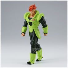 Load image into Gallery viewer, Free UK Royal Mail Tracked 24hr delivery
Striking statue of Android 16 from the legendary anime Dragon Ball Z. This figure is launched by Banpresto as part of their latest SOLID EDGE WORKS collection.
The sculptor has completed this solid piece in excellent fashion, showing Android 16 posing with pride. - Stunning!