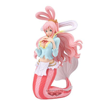 Load image into Gallery viewer, Free UK Royal Mail Tracked 24hr delivery
Beautiful statue of Shirahoshi (the mermaid princess) from the legendary anime series ONE PIECE. This statue is launched by Banpresto as part of their latest Glitter & Glamours collection.
The statue is created beautifully, showing Shirahoshi posing elegantly. The colours and details of this statue were designed remarkably.
This PVC figure stands at 16cm tall, and packaged in a gift/collectible box from Bandai.
Official brand: Banpresto / Bandai
EAN: 4983164