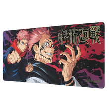 Load image into Gallery viewer, Free UK Royal Mail Tracked 24hr delivery 
Official Jujutsu Kaisen Gaming Mouse Pad. This premium gaming pad is launched by TOEI ANIMATION as part of their latest collection. 
High density waterproof textile surface. Top quality High precision/speed pad, and anti-slip rubber base with reinforced edges.
Size: 35cm x 80cm 
Official brand: TOEI ANIMATION / ERIK
EAN: 8435497280482
Excellent gift for any Jujutsu Kaisen fan.