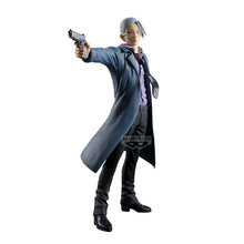 Load image into Gallery viewer, Free UK Royal Mail Tracked 24hr delivery
Awesome looking statue of Taro Sakamoto from the popular anime Sakamoto Days. This stunning statue is launched by Banpresto as part of their latest collection.
This figure is created meticulously, showing Taro Sakamoto captured in action, holding his pistol. -Stunning!
This PVC statue stands at 22cm tall, and packaged in a gift/collectible box from Bandai.
Official brand: Banpresto / Bandai
EAN: 4983164285574
Excellent gift for any Sakamoto days fan.
This