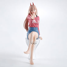 Load image into Gallery viewer, Free UK Royal Mail Tracked 24hr delivery
Beautiful statue of Power from the popular anime series Chainsaw Man. This amazing statue is launched by Banpresto as part of their latest collection. Vol.1
This figure is created stunningly, showing Power posing beautifully in her sweatshirt and shorts, sitting on the toilet pan. - Stunning!
This PVC statue stands at 18cm tall, and packaged in a gift/collectible box from Bandai.
Official brand: Banpresto / Bandai
EAN: 4983164285604
Excellent gift for any Cha