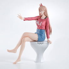 Load image into Gallery viewer, Free UK Royal Mail Tracked 24hr delivery
Beautiful statue of Power from the popular anime series Chainsaw Man. This amazing statue is launched by Banpresto as part of their latest collection. Vol.1
This figure is created stunningly, showing Power posing beautifully in her sweatshirt and shorts, sitting on the toilet pan. - Stunning!
This PVC statue stands at 18cm tall, and packaged in a gift/collectible box from Bandai.
Official brand: Banpresto / Bandai
EAN: 4983164285604
Excellent gift for any Cha