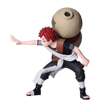 Load image into Gallery viewer, Free UK Royal Mail Tracked 24hr delivery
Striking statue of Gaara from the popular anime series Naruto Shippeden. This amazing statue is launched by Banpresto as part of their latest Vibration stars collection.
The creator has sculpted this piece in exceptionally, showing Gaara posing with his giant sand gourd, in battle ready to unleash his chakra. -Stunning!
This PVC statue stands at 12cm tall, and packaged in a gift/collectible box from Bandai.
Official brand: Banpresto / Bandai
EAN: 498316428550