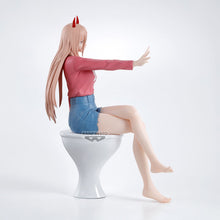 Load image into Gallery viewer, Free UK Royal Mail Tracked 24hr delivery
Beautiful statue of Power from the popular anime series Chainsaw Man. This amazing statue is launched by Banpresto as part of their latest collection. Vol.1
This figure is created stunningly, showing Power posing beautifully in her sweatshirt and shorts, sitting on the toilet pan. - Stunning!
This PVC statue stands at 18cm tall, and packaged in a gift/collectible box from Bandai.
Official brand: Banpresto / Bandai
EAN: 4983164285604
Excellent gift for any Cha