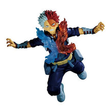Load image into Gallery viewer, Free UK Royal Mail Tracked 24hr delivery
Striking statue of Shoto Todoroki from the popular anime series My Hero Academia. This stunning figure is launch by Banpresto as part of their latest Amazing Heroes collection.
This statue is created in excellent fashion, showing Shoto posing in battle mode, unleashing his powers.
This PVC figure stands at 12cm tall (base and stand included) and packaged in a gift / collectible box from Bandai.