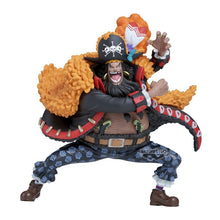 Load image into Gallery viewer, Free UK Royal Mail Tracked 24hr delivery
Remarkable statue of Marshall D. Teach (Known as Blackbeard) from the legendary anime series ONE PIECE. This amazing statue is launched by Banpresto as part of their latest Battle Record Collection.
This statue is created in immense detail, showing Blackbeard posing in battle, in his pirates outfit. -Sculpted in immense detail.
This PVC statue stands at 11cm tall, and packaged in a beautiful gift/collectible box from Bandai.
Official brand: Bandai / Banprest