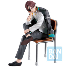 Load image into Gallery viewer, Free UK Royal Mail Tracked 24hr delivery
Spectacular statue of Hayato Suō from the popular anime Wind Breaker. This amazing statue is launched by Ichibansho Figure as part of their latest Masterlise collection - Stardust Crusaders.
This beautiful statue is created exceptionally, showing Hayato Suo posing elegantly sitting in this chair, with a gentle smile.-Stunning
This PVC statue stands at 15cm tall, and packaged in a gift/collectible box from Bandai.
Official brand: Ichibansho Figure / Bandai
EAN: