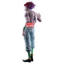 Load image into Gallery viewer, The Unpredictable Power of Hisoka Morow
Bring the mysterious and dangerous Hisoka Morow to your collection with this officially licensed Hunter × Hunter Grandista Figure by Banpresto / Bandai Spirits.
Hisoka is recreated in his unmistakable appearance, featuring his vibrant red hair, distinctive face markings and flamboyant outfit. His confident stance and mischievous expression perfectly capture the unpredictable personality that has made him one of the most memorable characters in Hunter × Hunter.
Stand