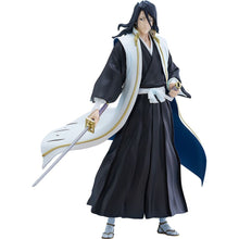 Load image into Gallery viewer, Free UK Royal Mail Tracked 24hr delivery
Beautiful statue of Byakuya Kuchiki from popular anime Bleach. This statue is launched by Good Smile Company as part of their latest Pop Up Parade series.
The creator completed this piece beautifully, showing Byakuya Kuchiki posing amazingly in his 6th division uniform, and holding his Zanpakutō (Senbonzakura) - Stunning!
This PVC statue stands at 20cm, and packaged in a gift / collectible box from Good Smile Company.
Official brand: Good Smile Company
EAN