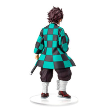 Load image into Gallery viewer, Free UK Royal Mail Tracked 24hr delivery
Stunning statue of Tanjiro Kamado from the popular anime Demon Slayer. This awesome statue is launched by Good Smile Company as part of their latest SPM collection.
This figure is sculpted in excellent detail, showing Tanjiro Kamado posing in his famous green and black check kimono, and with his black nichirin sword attached on his side. - Stunning!
This PVC statue stands at 20cm tall, and packaged in a gift/collectable box from Good Smile Company.
Official