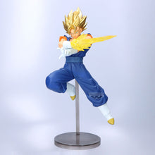 Load image into Gallery viewer, Free UK Royal Mail Tracked 24hr delivery
Awesome statue of Super Vegito from the legendary anime Dragon Ball Z. This fabulous statue is launched by Banpresto as part of their Dokkan battle collection - celebrating the 10th anniversary.
The creator did a spectacular job finishing this piece, showing Super Vegito posing in battle, and ready to unleash his Spirit Sword. - Stunning!
This PVC statue stands at 19cm tall, and packaged in a gift/collectible box from Bandai.
Official Brand: Bandai/Banpresto