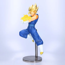Load image into Gallery viewer, Free UK Royal Mail Tracked 24hr delivery
Awesome statue of Super Vegito from the legendary anime Dragon Ball Z. This fabulous statue is launched by Banpresto as part of their Dokkan battle collection - celebrating the 10th anniversary.
The creator did a spectacular job finishing this piece, showing Super Vegito posing in battle, and ready to unleash his Spirit Sword. - Stunning!
This PVC statue stands at 19cm tall, and packaged in a gift/collectible box from Bandai.
Official Brand: Bandai/Banpresto